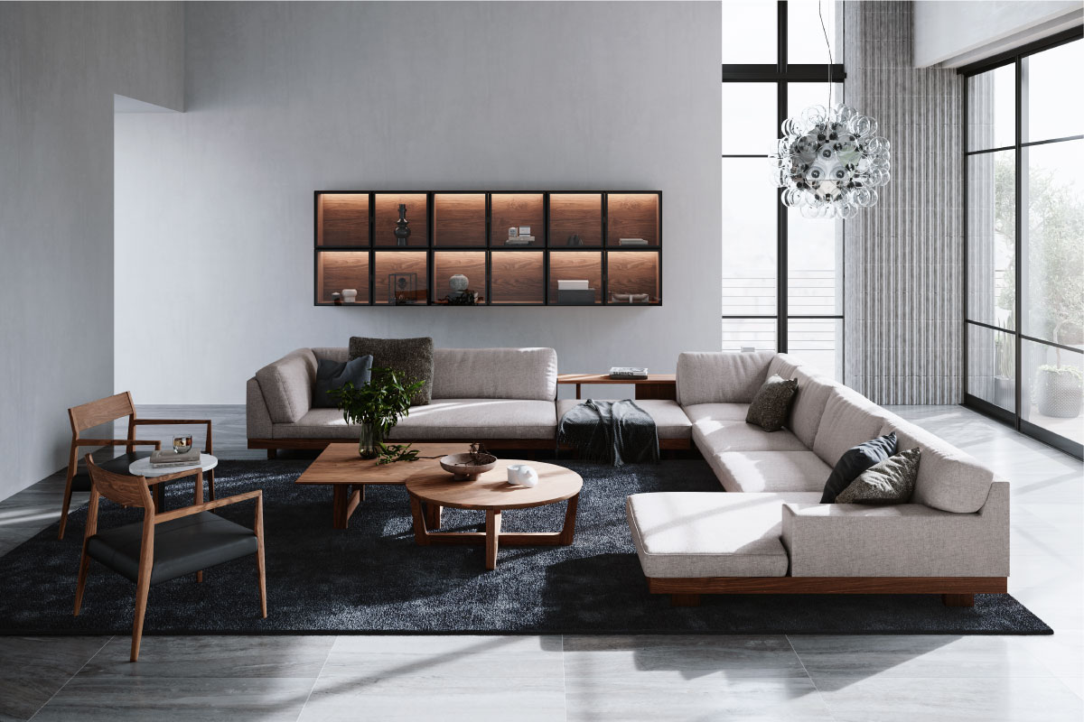 DANISH SOFA OTTOMAN オットマン9060