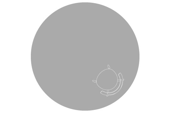 Φ230cm 円形