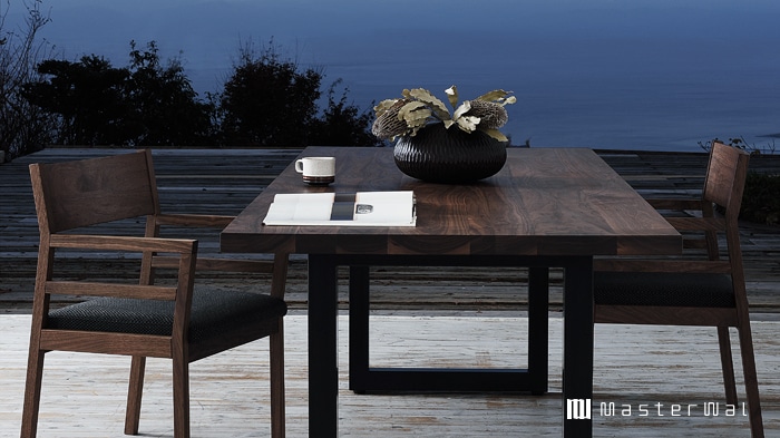 WILDWOOD THICK 41 DINING TABLE W 140cm × D 84.5cm
