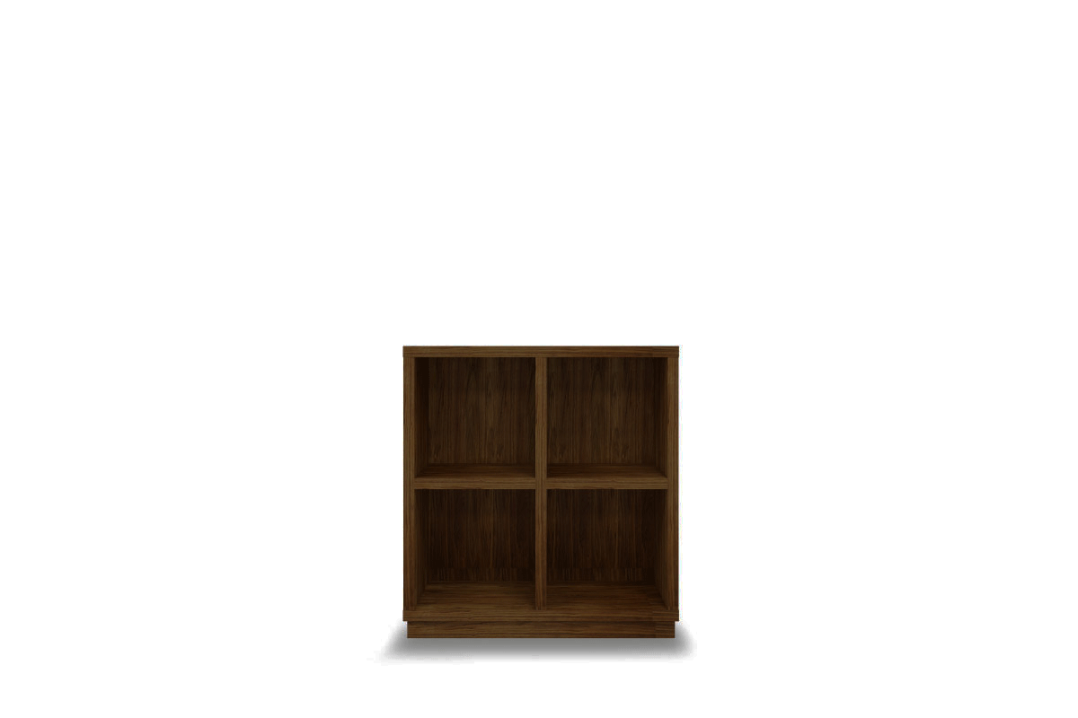 GRID SHELF 2列2段 : W75.2 × D29.2 × H80cm