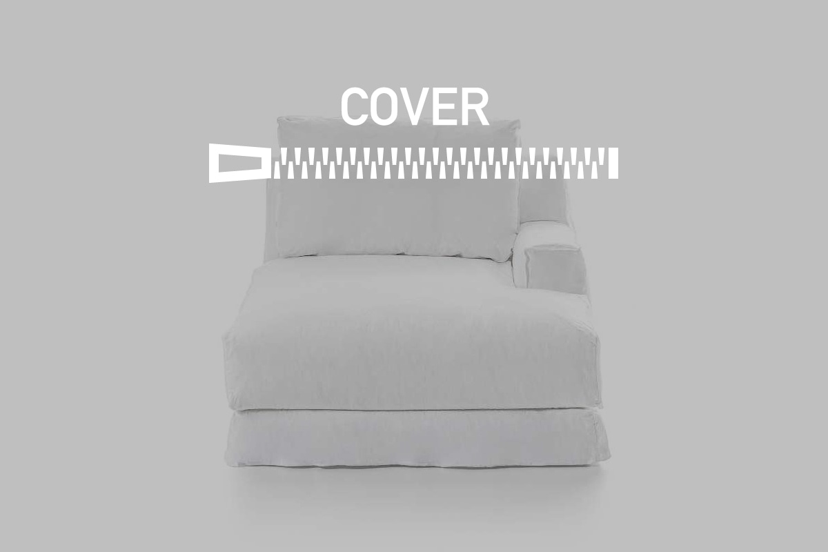 GERVASONI | LOLL 20 COVER LOLL20 (W110xD165xH78cm)