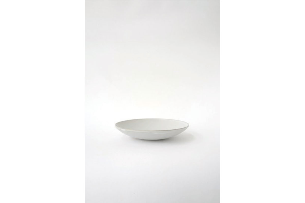 SyuRo |  炻器 Deep Plate 白 S