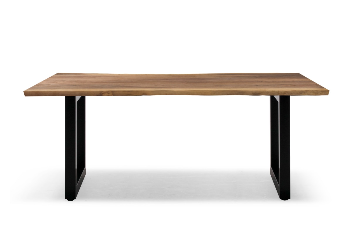 WILDWOOD LIVE EDGE LOW DINING TABLE W 120cm × D 90～70cm
